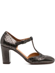 Chie Mihara escarpins Wante en cuir métallisé 75 mm - Argent