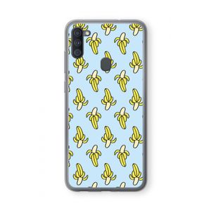 Bananas: Samsung Galaxy A11 Transparant Hoesje