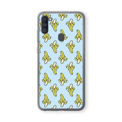 Bananas: Samsung Galaxy A11 Transparant Hoesje