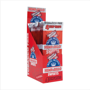 Royal Blunts Royal Blunts Hemparillo - Sweets 15 x 4 stuks