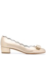 Ferragamo escarpins Vara Bow - Or