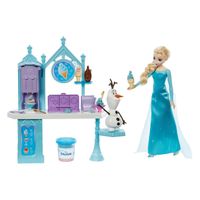 Mattel Frozen Pop Elsa Olaf en de Traktatiewagen Klei Speelset - thumbnail