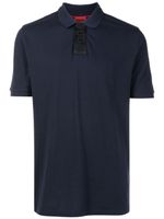 BOSS polo en coton à logo imprimé - Bleu BOSS polo en coton à logo imprimé - Bleu