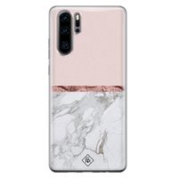 Huawei P30 Pro siliconen telefoonhoesje - Rose all day - thumbnail