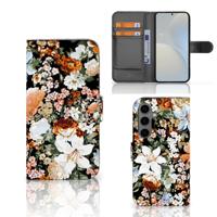 Hoesje voor Samsung Galaxy S25 Dark Flowers
