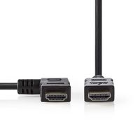 High Speed HDMI-kabel met Ethernet - HDMI-connector - HDMI-connector links haaks - 1,5 m - thumbnail