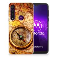 Motorola One Macro | Silliconen Back Cover | Kompas Motorola One Macro | Silliconen Back Cover | Kompas