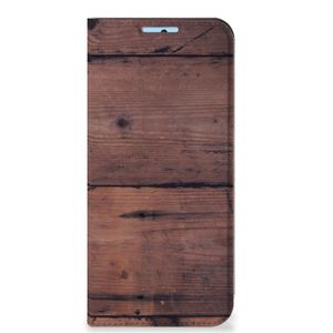 Xiaomi Redmi Note 11/11S Book Wallet Case Old Wood