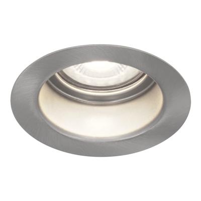 Mari - LED platte inbouwspots met lage inbouwdiepte 58mm - 3,8 Watt 270 Lumen - 6000K Daglicht wit - GU10 LED Module - Verzonken - Dimbaar - Rond - IP65 waterdicht - RVS