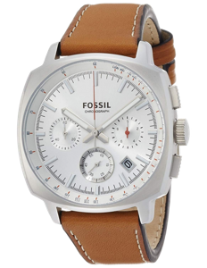 Horlogeband Fossil CH2985 Leder Bruin 22mm