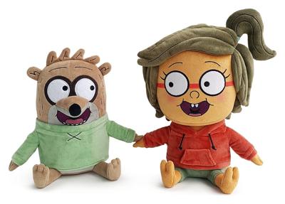 Regular Show Plush Figures 2-Pack Valentine´s Rigby & Eileen 22 cm
