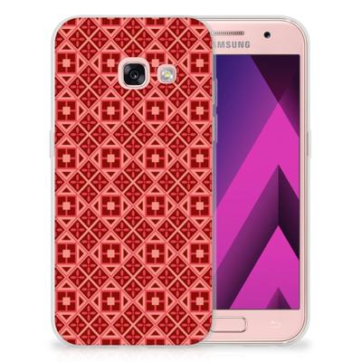 Samsung Galaxy A3 2017 | TPU bumper | Batik Rood