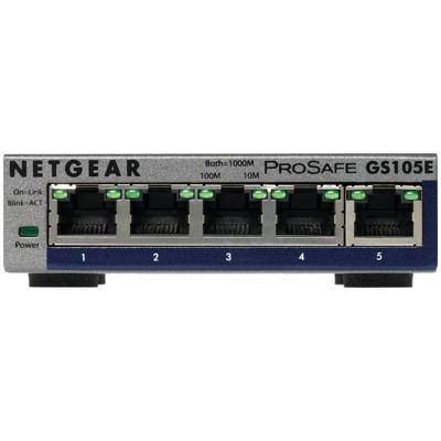 Netgear ProSafe Plus GS105E Switch Grijs