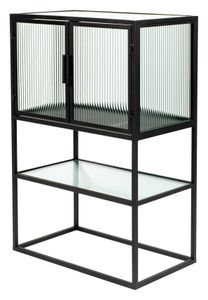 Dutchbone Opbergkast 'Boli' Glas en metaal, 90 x 60cm