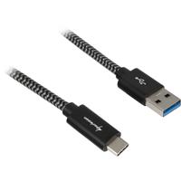 Sharkoon Sharkoon USB 3.2 kabel, USB-A > USB-C