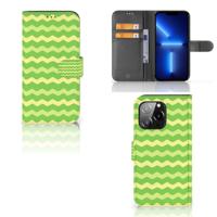 iPhone 13 Pro | Telefoon Hoesje | Waves Green