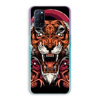 Tiger and Rattlesnakes: Oppo A52 Transparant Hoesje