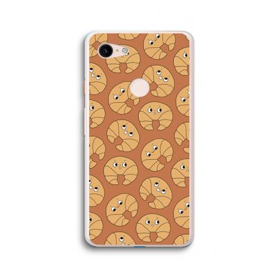 Croissant: Google Pixel 3 XL Transparant Hoesje