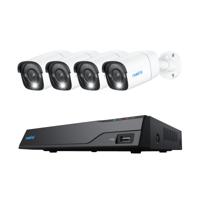 Reolink NVS8-8MB4 - 4K UHD-beveiligingssysteem, 8-kanaals NVR, 30 meter helder nachtzicht, 24/7 opname, slimme detectie