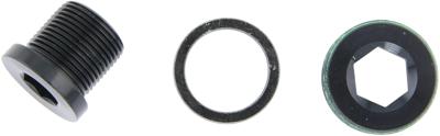 TRUVATIV Crank bolt m15,f.gxp,alu,black