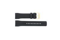 Horlogeband Pulsar W861-X006 / PQ2048X1 / PP256X Rubber Zwart 24mm - thumbnail