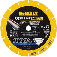 DeWalt Accessoires EXTREME METAL doorslijpschijf metaal 230x22.23x2.1mm - DT40255-QZ - DT40255-QZ - thumbnail