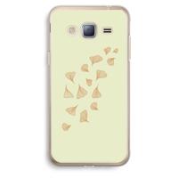 Falling Leaves: Samsung Galaxy J3 (2016) Transparant Hoesje - thumbnail