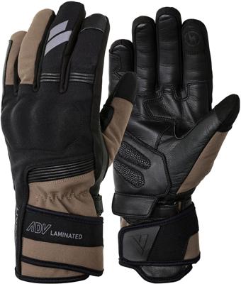 MODEKA Paneo LT gloves, Motorhandschoenen tussenseizoen heren, Safari-Zwart