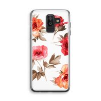 Roosjes: Samsung Galaxy J8 (2018) Transparant Hoesje