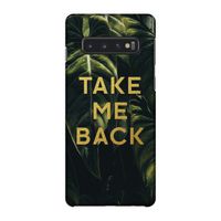 Take me back: Samsung Galaxy S10 4G Volledig Geprint Hoesje
