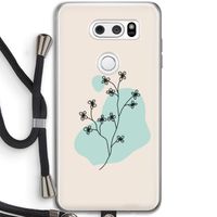 Love your petals: LG V30 Transparant Hoesje met koord