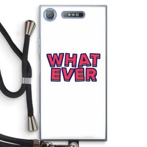 Whatever: Sony Xperia XZ1 Transparant Hoesje met koord