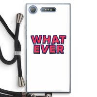 Whatever: Sony Xperia XZ1 Transparant Hoesje met koord
