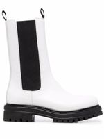 Scarosso bottes Naomi en cuir - Blanc