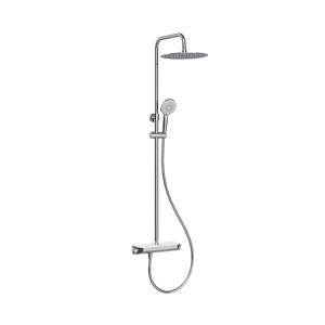 Regendoucheset Opbouw BWS Norton Thermostatisch Met Planchet Chroom