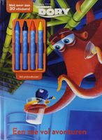 Rebo Productions Dory kleurboek 29 cm incl. krijt - thumbnail