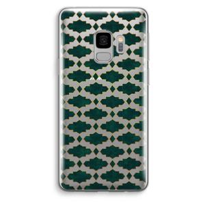 Moroccan tiles: Samsung Galaxy S9 Transparant Hoesje