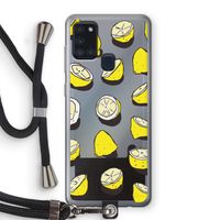 When Life Gives You Lemons...: Samsung Galaxy A21s Transparant Hoesje met koord