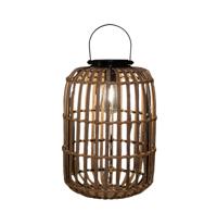 Solar Lantaarn Bamboe 22 x 33 cm - Annas collection