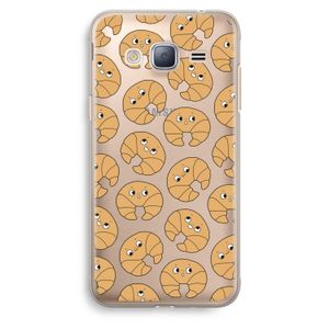 Croissant: Samsung Galaxy J3 (2016) Transparant Hoesje