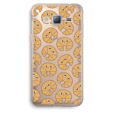 Croissant: Samsung Galaxy J3 (2016) Transparant Hoesje