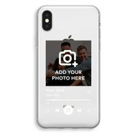 Music Player: iPhone XS Transparant Hoesje Music Player: iPhone XS Transparant Hoesje