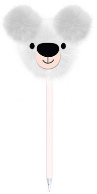 Blueprint Collections balpen Happy Zoo Bear Family ijsbeer wit Blueprint Collections balpen Happy Zoo Bear Family ijsbeer wit