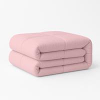 Dekbed Easy Dekbed & Dekbedovertrek in 1 Roze - Easy - zonder overtrek - 140x200 cm (Eenpersoons) - Zydante - 300 Gram per m² - Dekbed-Discounter.nl