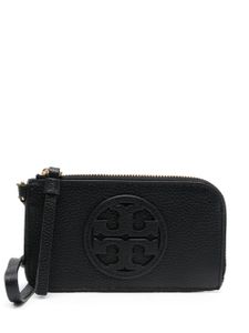 Tory Burch porte-cartes Miller à découpe logo - Noir