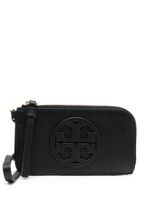 Tory Burch porte-cartes Miller à découpe logo - Noir - thumbnail