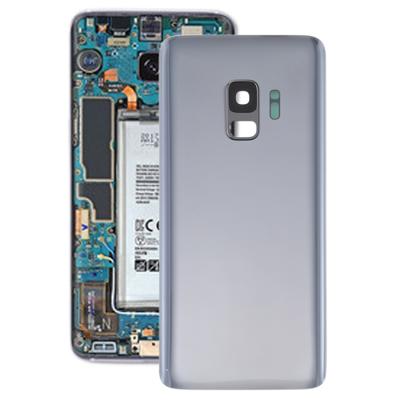 Batterij achtercover met camera lens voor Galaxy S9 (grijs)