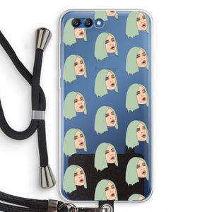 King Kylie: Honor 10 Transparant Hoesje met koord