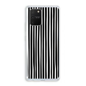 Stripes: Samsung Galaxy S10 Lite Transparant Hoesje