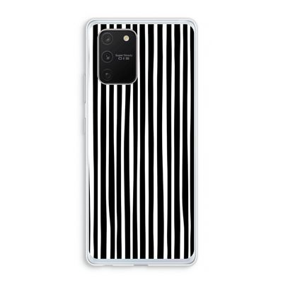 Stripes: Samsung Galaxy S10 Lite Transparant Hoesje